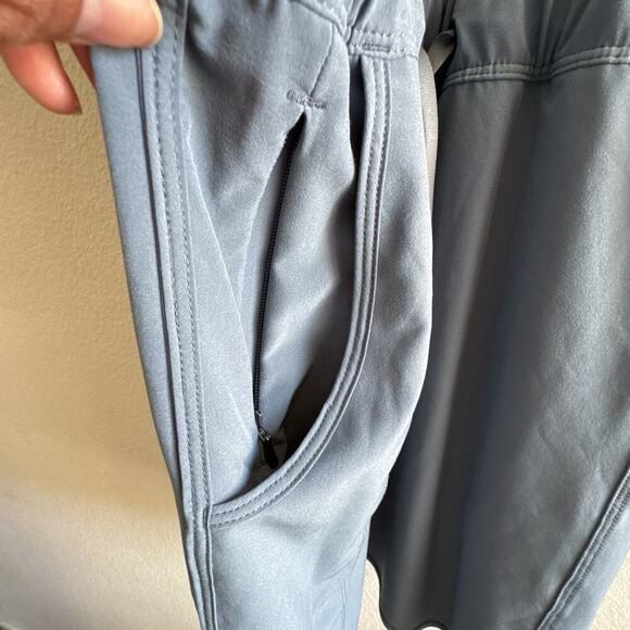 Patagonia Women's Large Fleetwith Dress Hiking Travel Stretch Poly Plume Gray - Picture 5 of 13